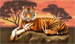 Тигр (120х70) д/б