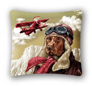 Tapestry pillow cover "the Aviator." Size pillowcases 45x45 cm