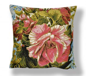 Tapestry pillow case Abris rose". Size pillowcases 45x45 cm